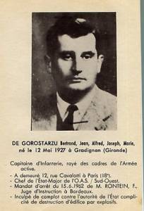 Highlight for Album: Capitaine  Bertrand De GOROSTARZU